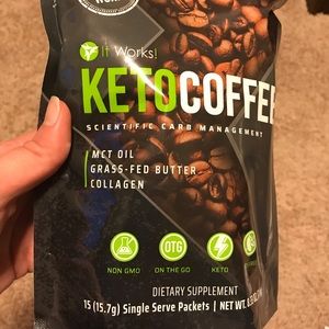 Two bags of It Works Keto Coffee 8.3oz